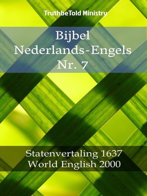 cover image of Bijbel Nederlands-Engels Nr. 7